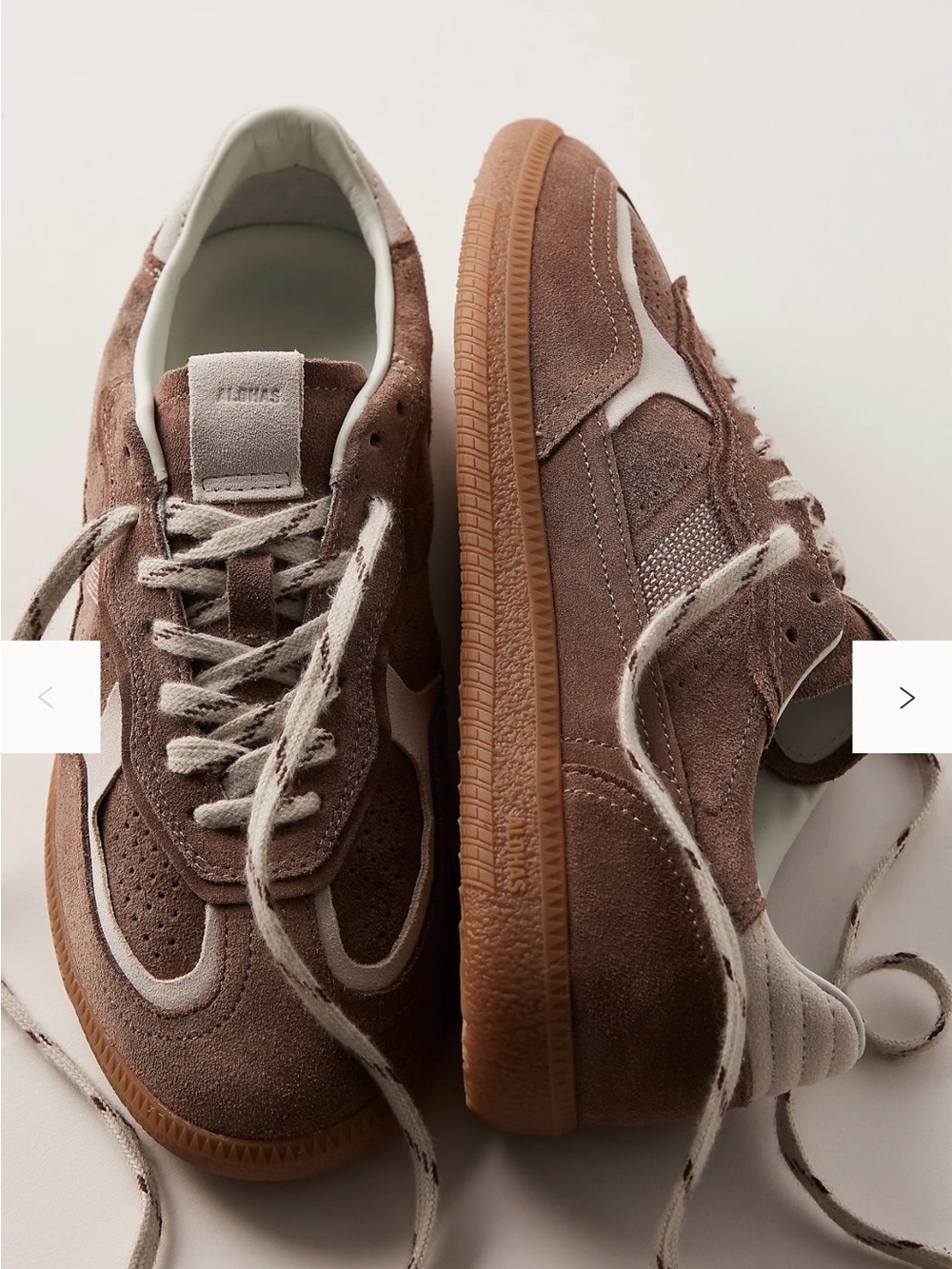 NWOT Alohas 490 Rife Sneakers in taupe size 8-8.5
